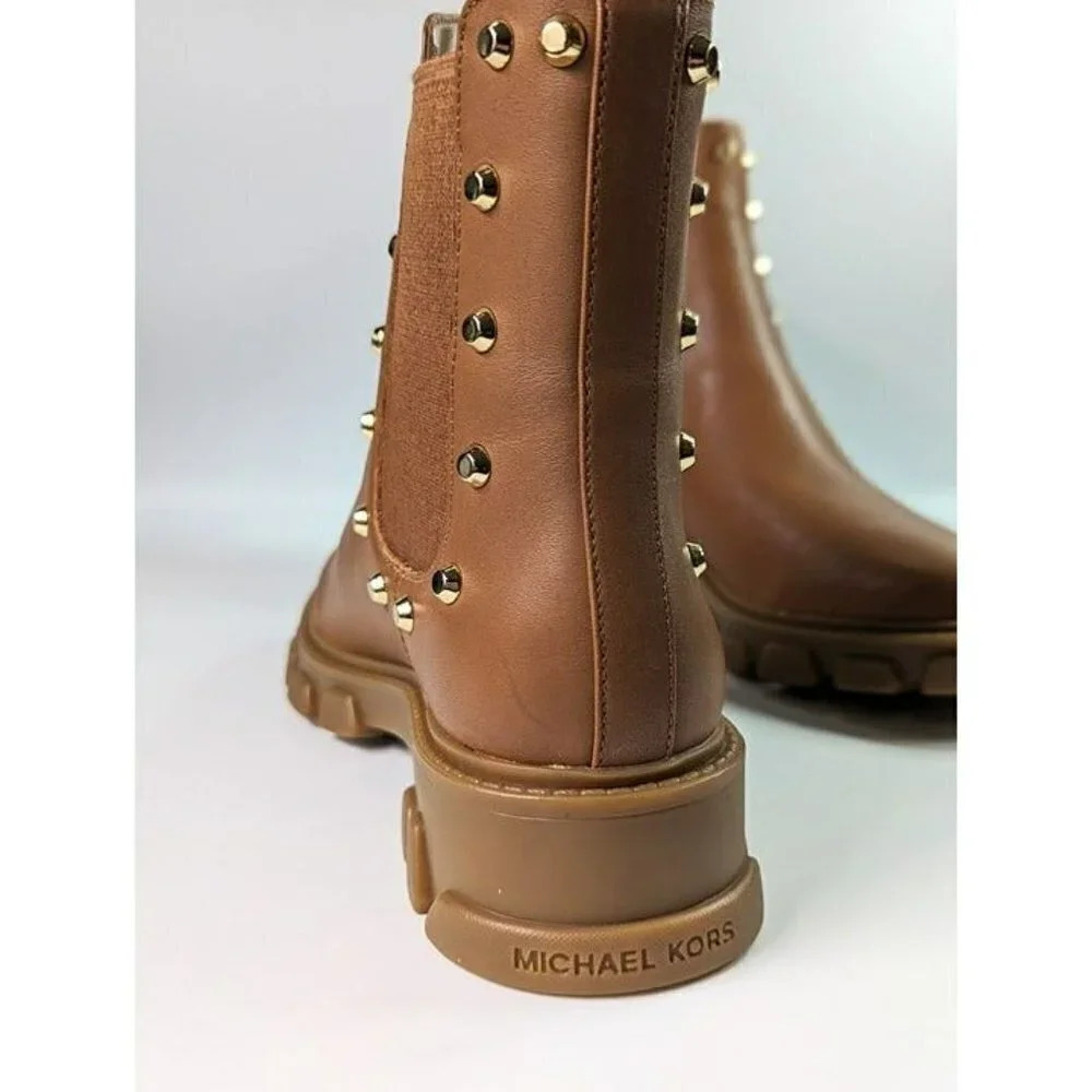 Michael Kors Women's Ridley Studded Lug-Sole Chelsea Booties Size 6.5 MSRP $225 - Picture 5 of 12